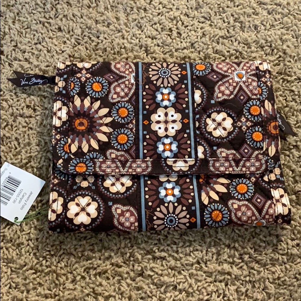 Vera Bradley Jewelry Folio in Canyon